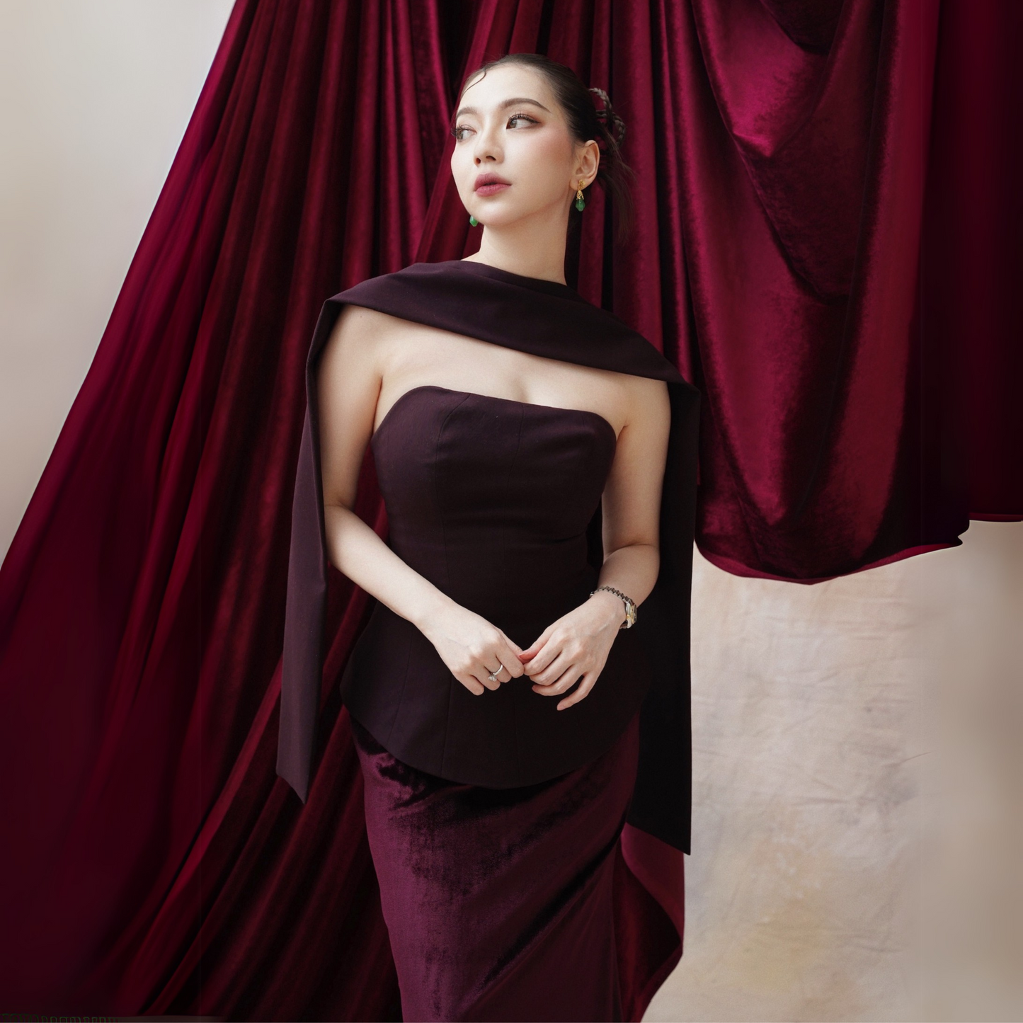 Ginza Top Burgundy - VF