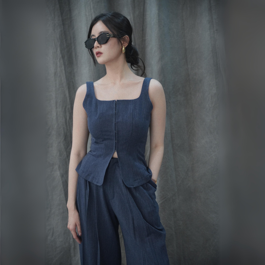 Tuscan Top Navy - VF