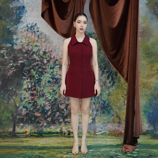 Karenza Dress Cherry - VF