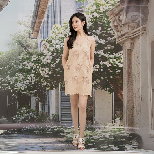 Missora Dress Creme - VF