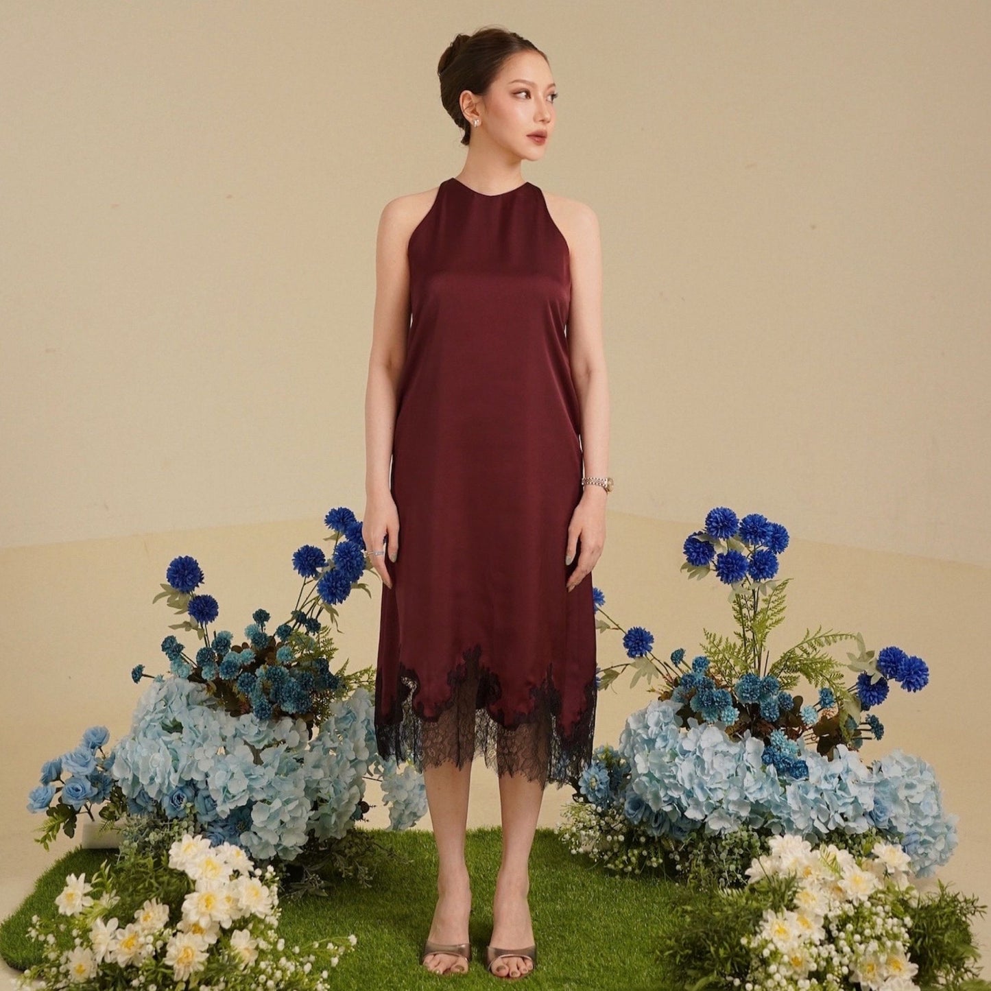 Amber Dress Burgundy - VF
