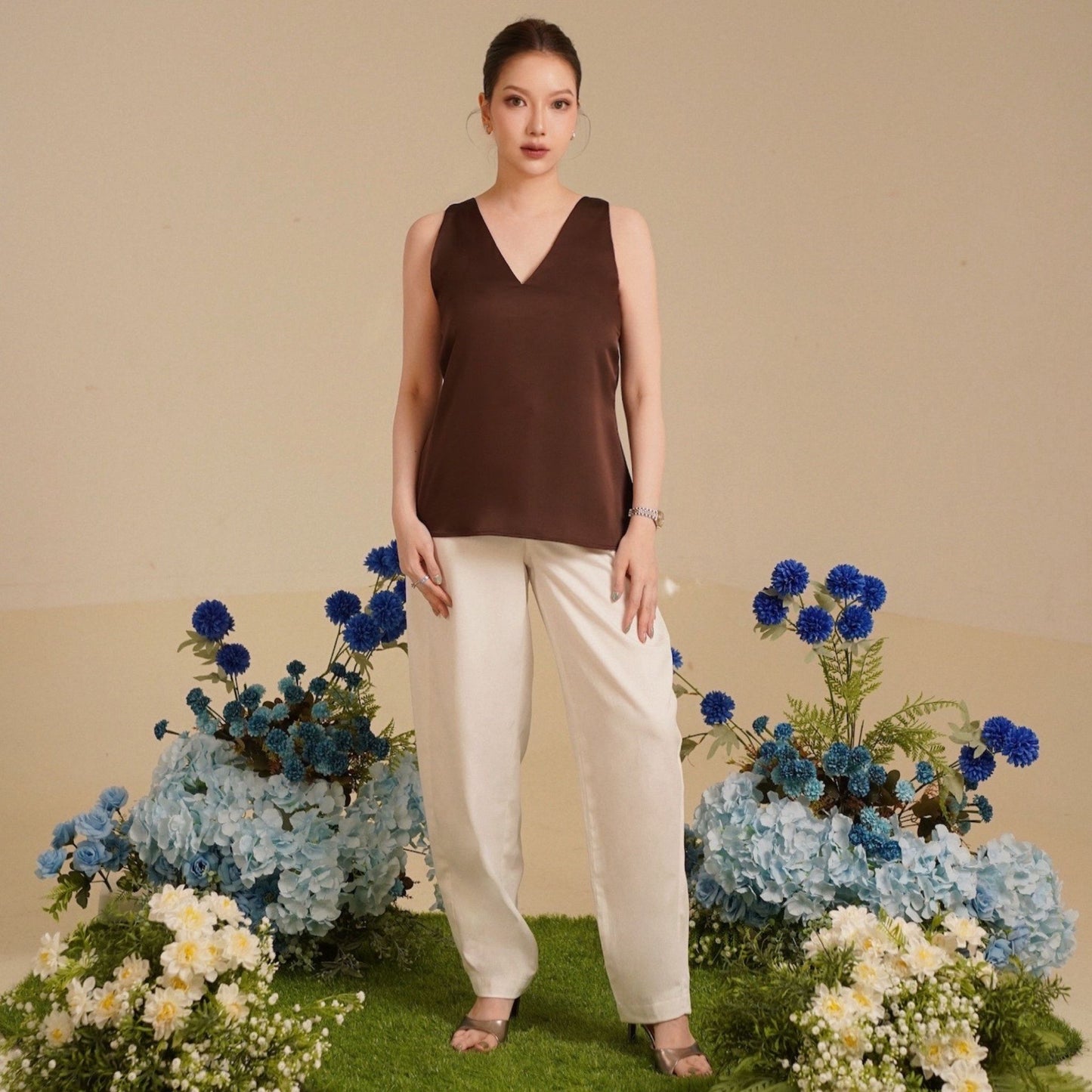 Roxanne Barrel Pants White - VF
