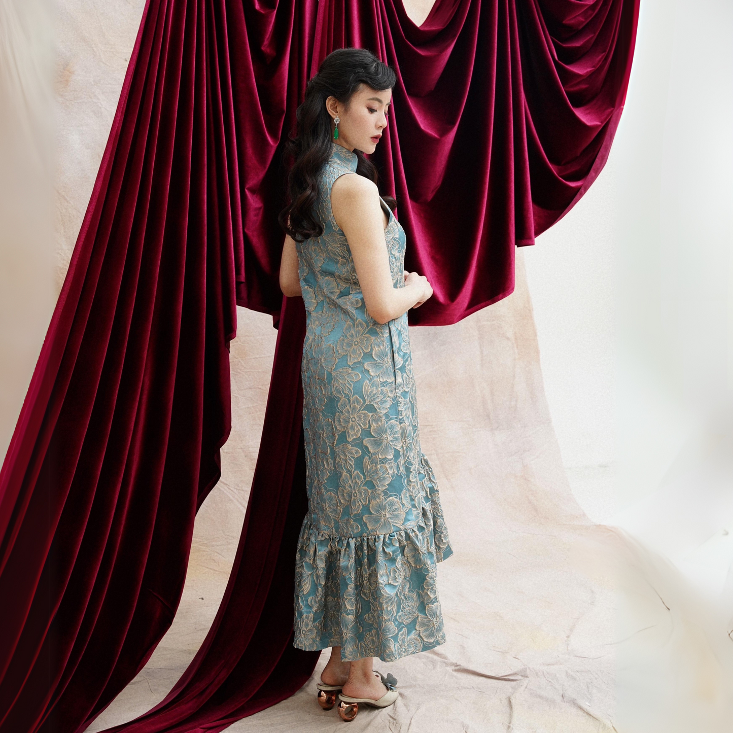 Rui Dress Sapphire Blue - VF