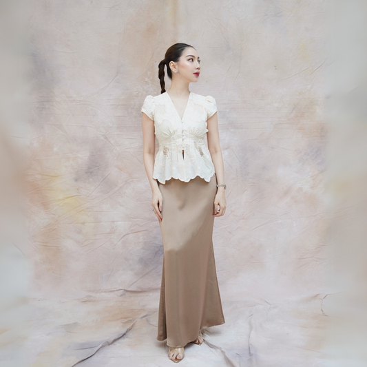 Pavia Maxi Skirt Camel - VF