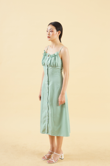 Hailey dress spring green- VF