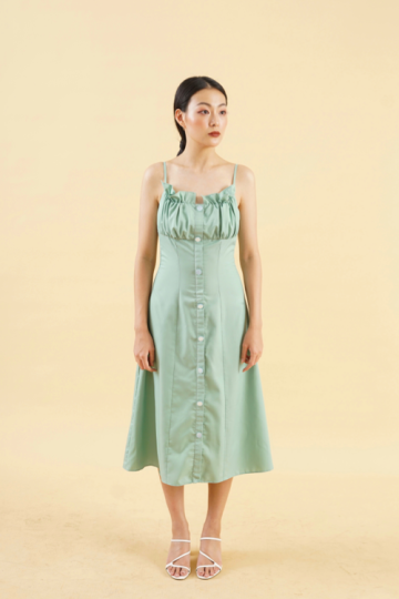 Hailey dress spring green- VF