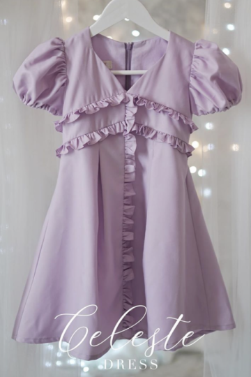 celeste dress lilac - VB