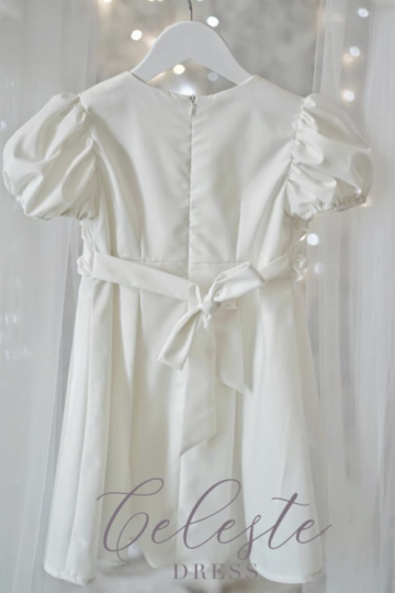 celeste dress white - VB