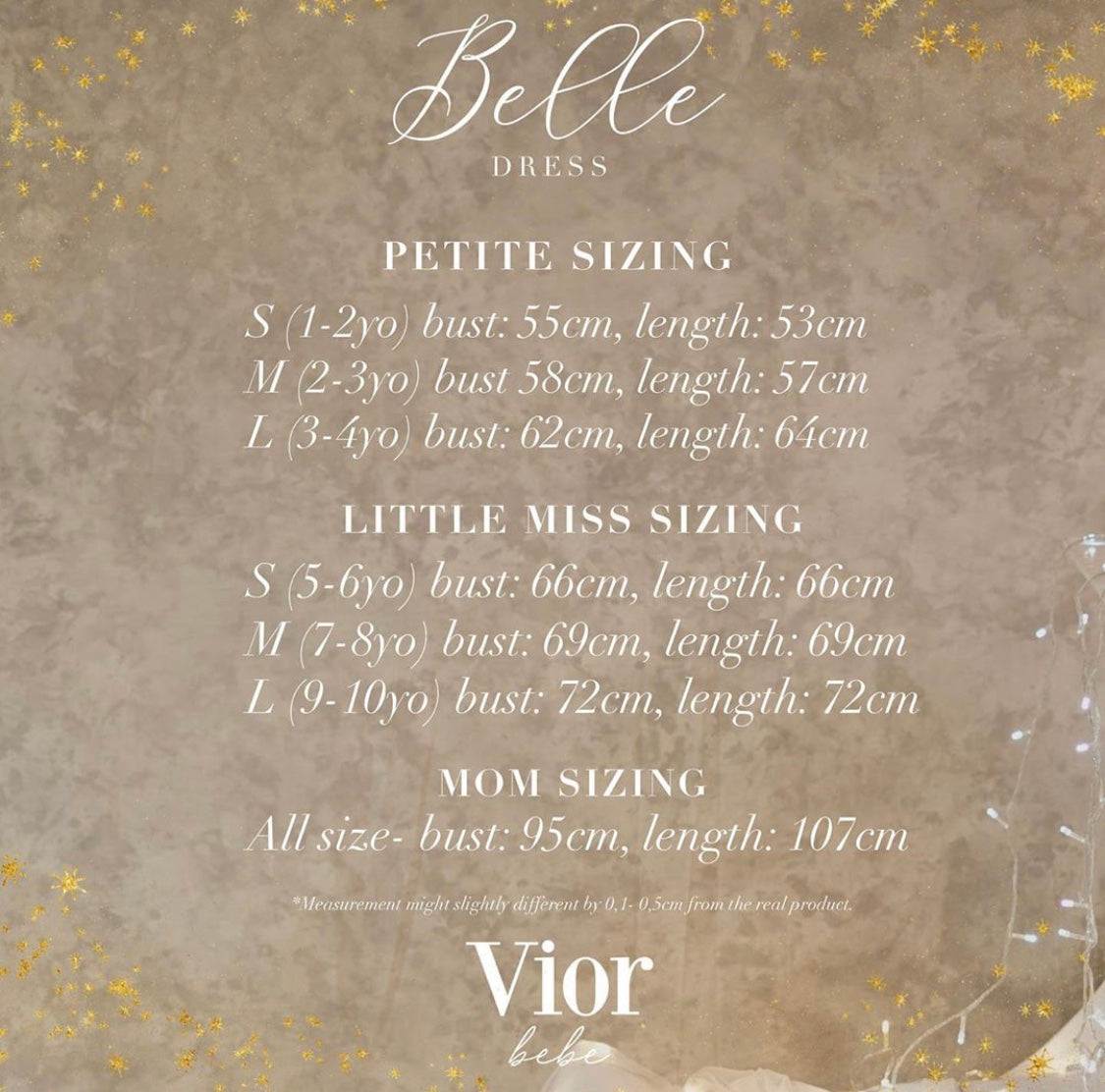 Belle dress me- VB