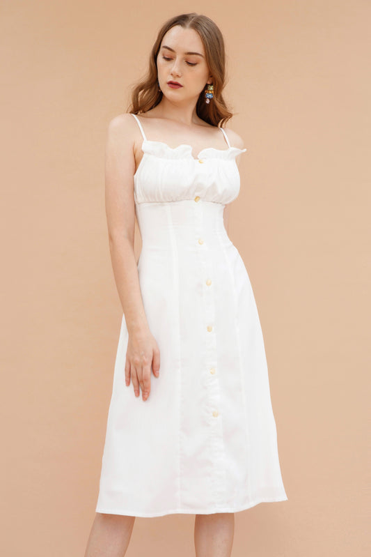 Hailey dress white- VF