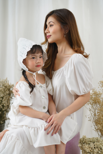 Emily Dress white- SET VB