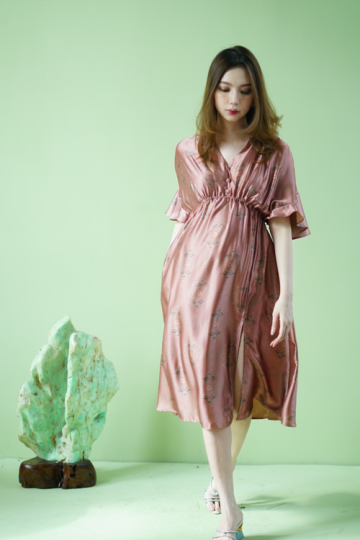 Faye Dress in ash rose - VF