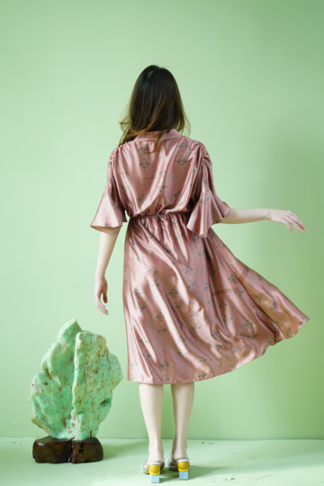 Faye Dress in ash rose - VF