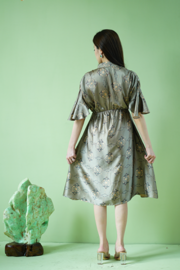 Faye Dress in olive - VF