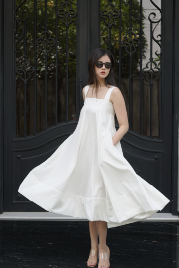 Costa dress white- FV