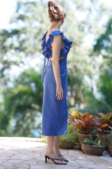 tropez dress royal blue- VF