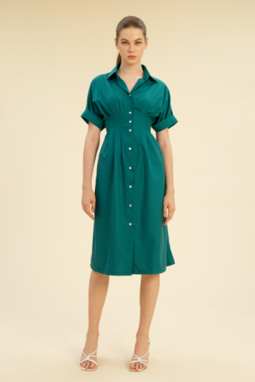 Hisoo dress Emerald- VF