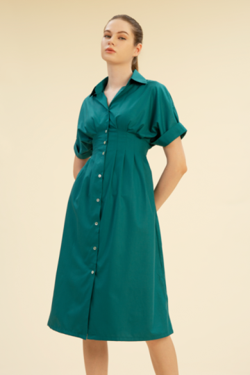 Hisoo dress Emerald- VF