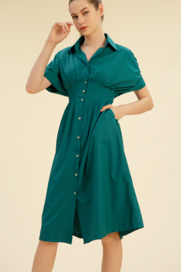 Hisoo dress Emerald- VF