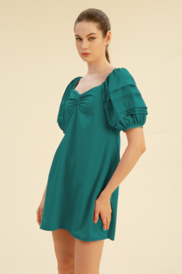 Riviera Dress Emerald- VF