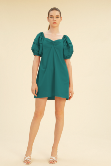 Riviera Dress Emerald- VF