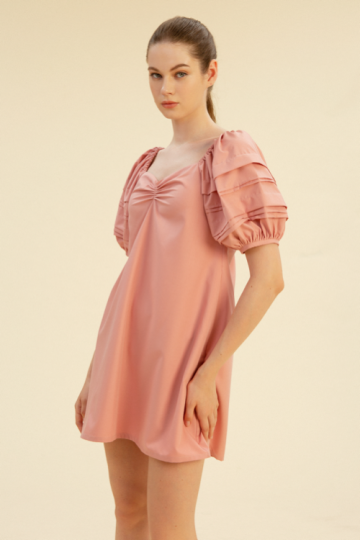 Riviera Dress Rose Blush- VF