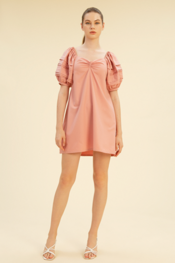 Riviera Dress Rose Blush- VF