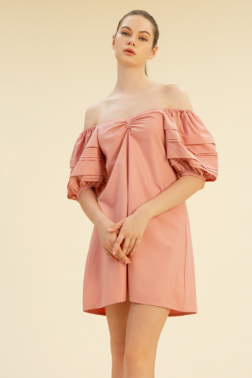 Riviera Dress Rose Blush- VF