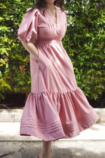 Somerset dress rose blush- VF