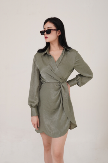 Lexa Dress Olive- VF