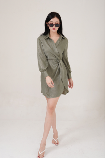 Lexa Dress Olive- VF