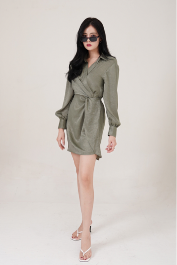 Lexa Dress Olive- VF