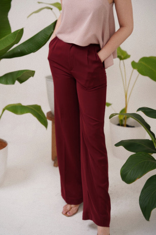 Kyo Pants maroon- VF
