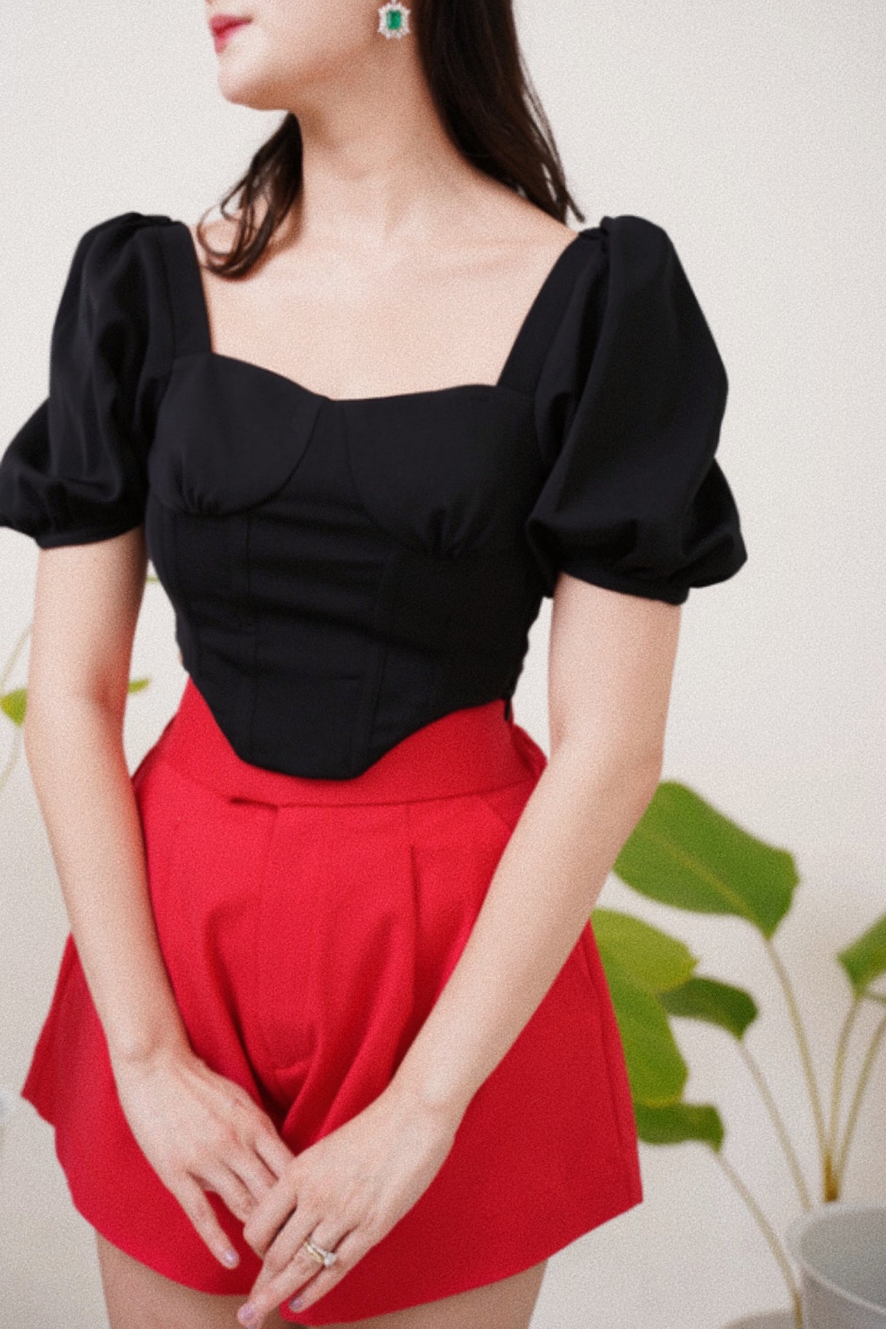 Beatrix top black- VF