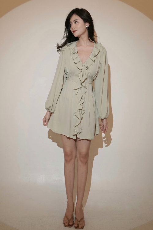 Azalea Dress Sage - VF
