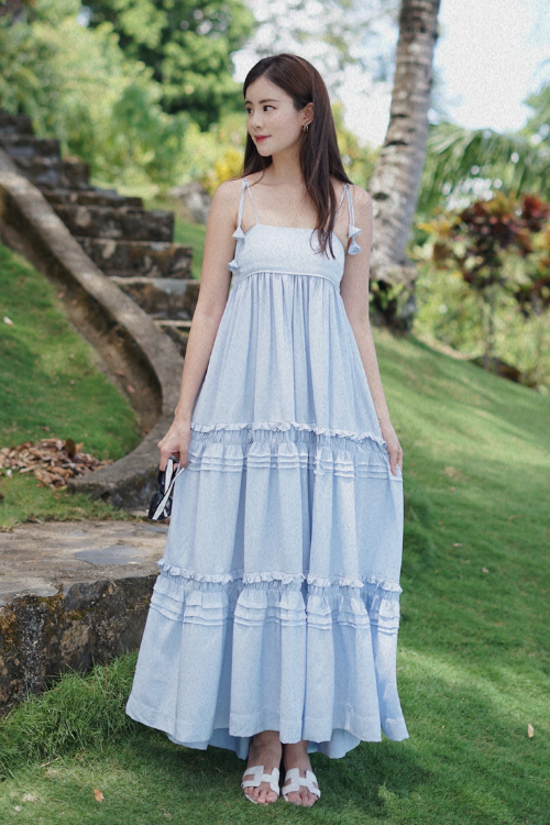 Dorsett Dress Poudre Blue -VF