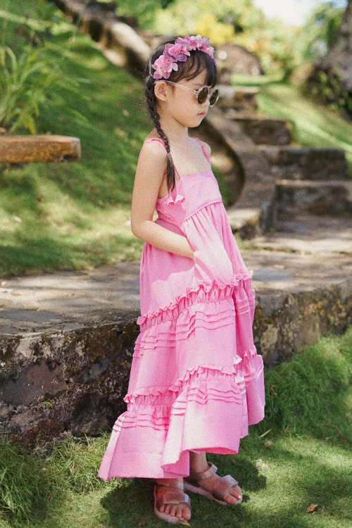 Dorsett Dress French Pink (PO ready 9-22 Mei) - VB