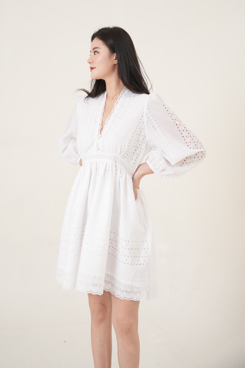 Amalfi Dress White - VF