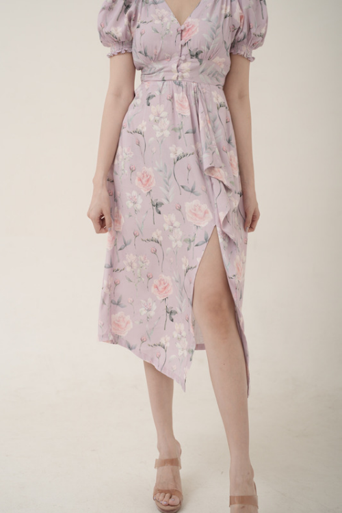 Allegra Dress Lilac Fleure - VF