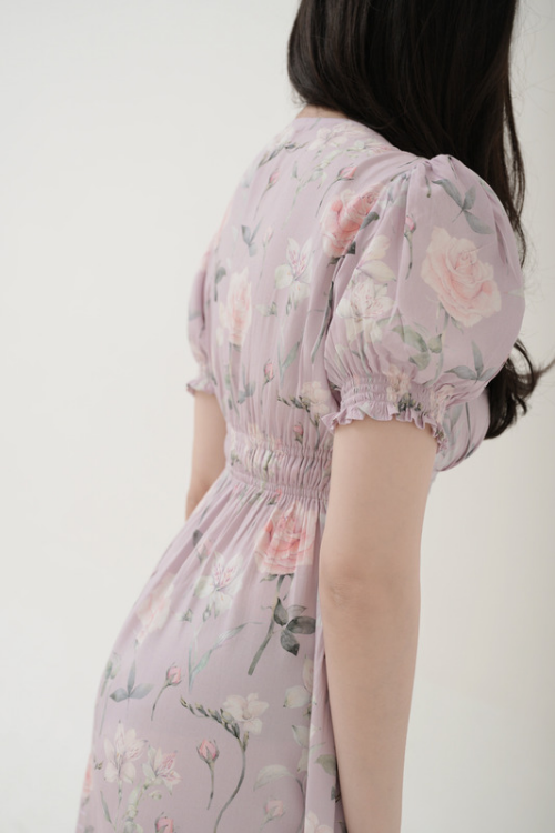 Allegra Dress Lilac Fleure - VF