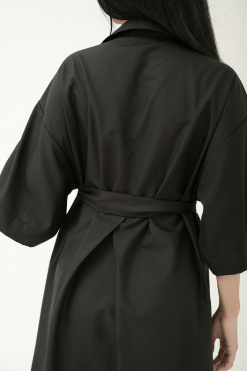 Aoki Shirt Dress Black - VF