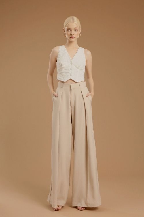 Polene Pants Porcelain - VF