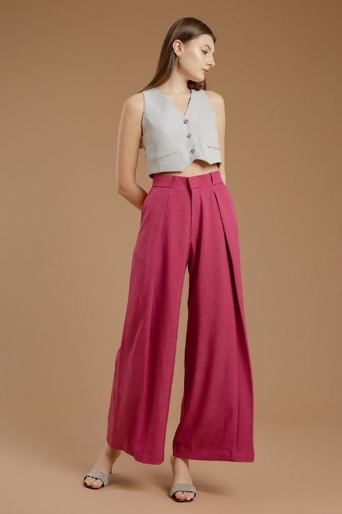 Polene Pants Fuschia - VF