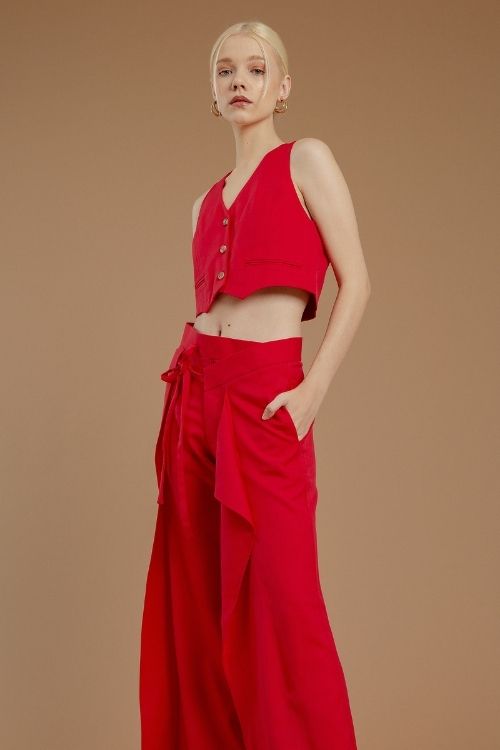 Astha Pants Rouge - VF