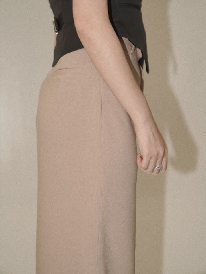 Estelle Maxi Skirt Ash Beige - VF