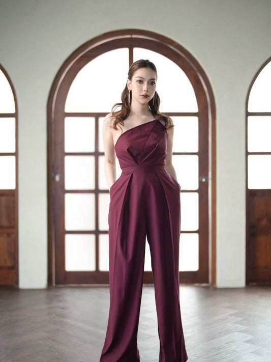 Gerald Jumpsuit Burgundy - VF