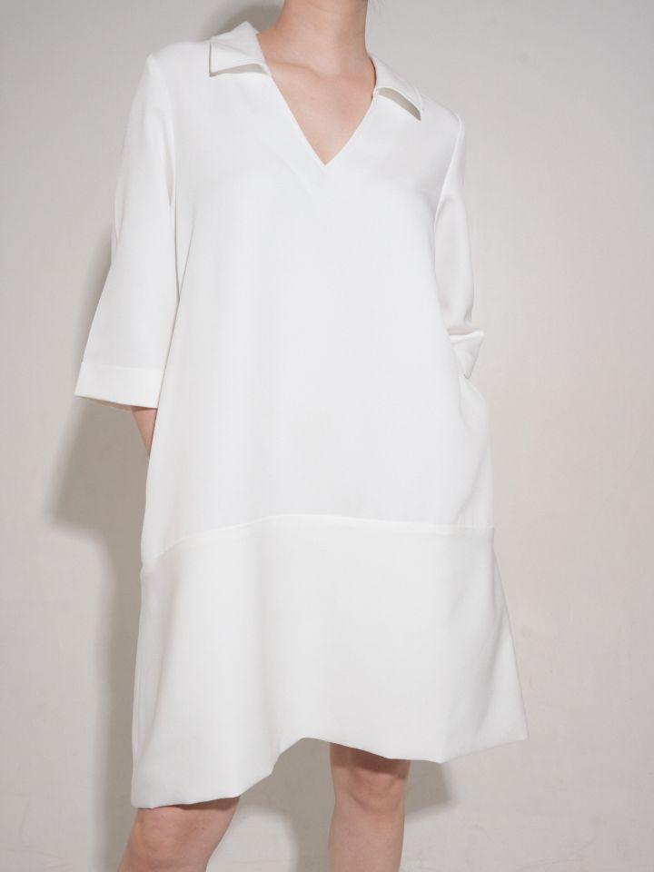 Maje Mini Dress White - VF