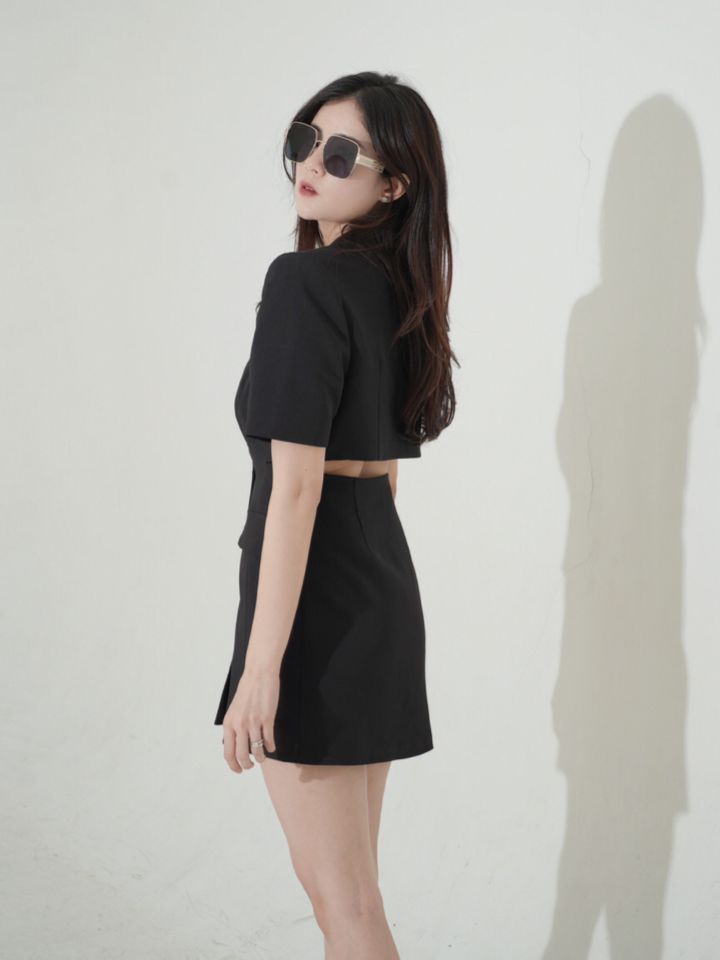 Deux Blazer Dress Black - VF